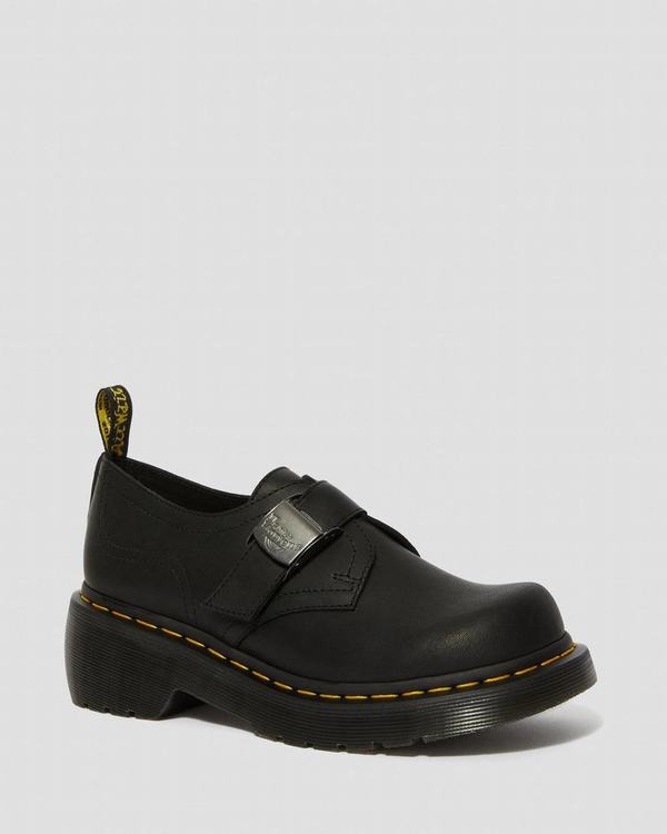 Dr Martens Dámské Polobotky Aukley Luxor Černé, CZ-431896